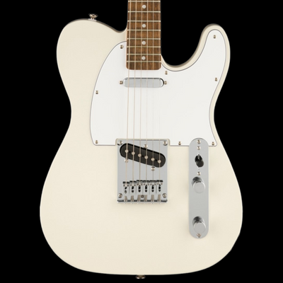 Squier Affinity Series Telecaster Electric Guitar - Olympic White with Laurel Fingerboard