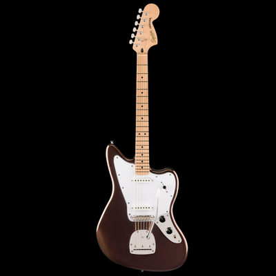 Squier Affinity Series Jaguar Electric Guitar - Mystic Metallic Brown, Maple Fingerboard