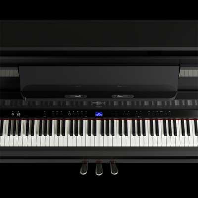 Roland LX-9 Digital Upright Piano - Polished Ebony