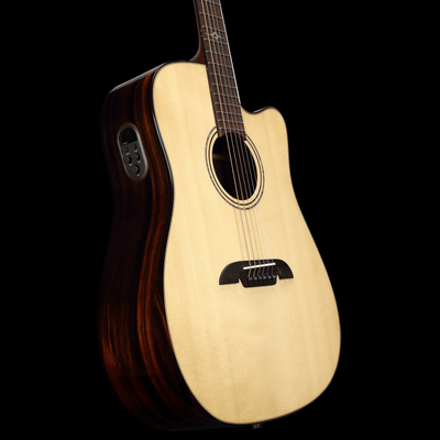 Alvarez AED90CE Solid AA Sitka Spruce Acoustic-Electric Guitar - Natural