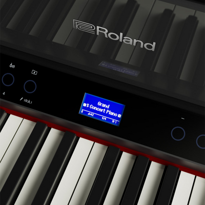 Roland LX-9 Digital Upright Piano - Polished Ebony