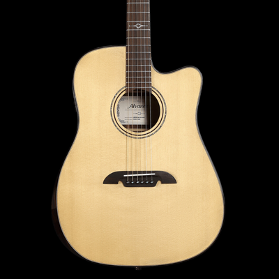 Alvarez AED90CE Solid AA Sitka Spruce Acoustic-Electric Guitar - Natural