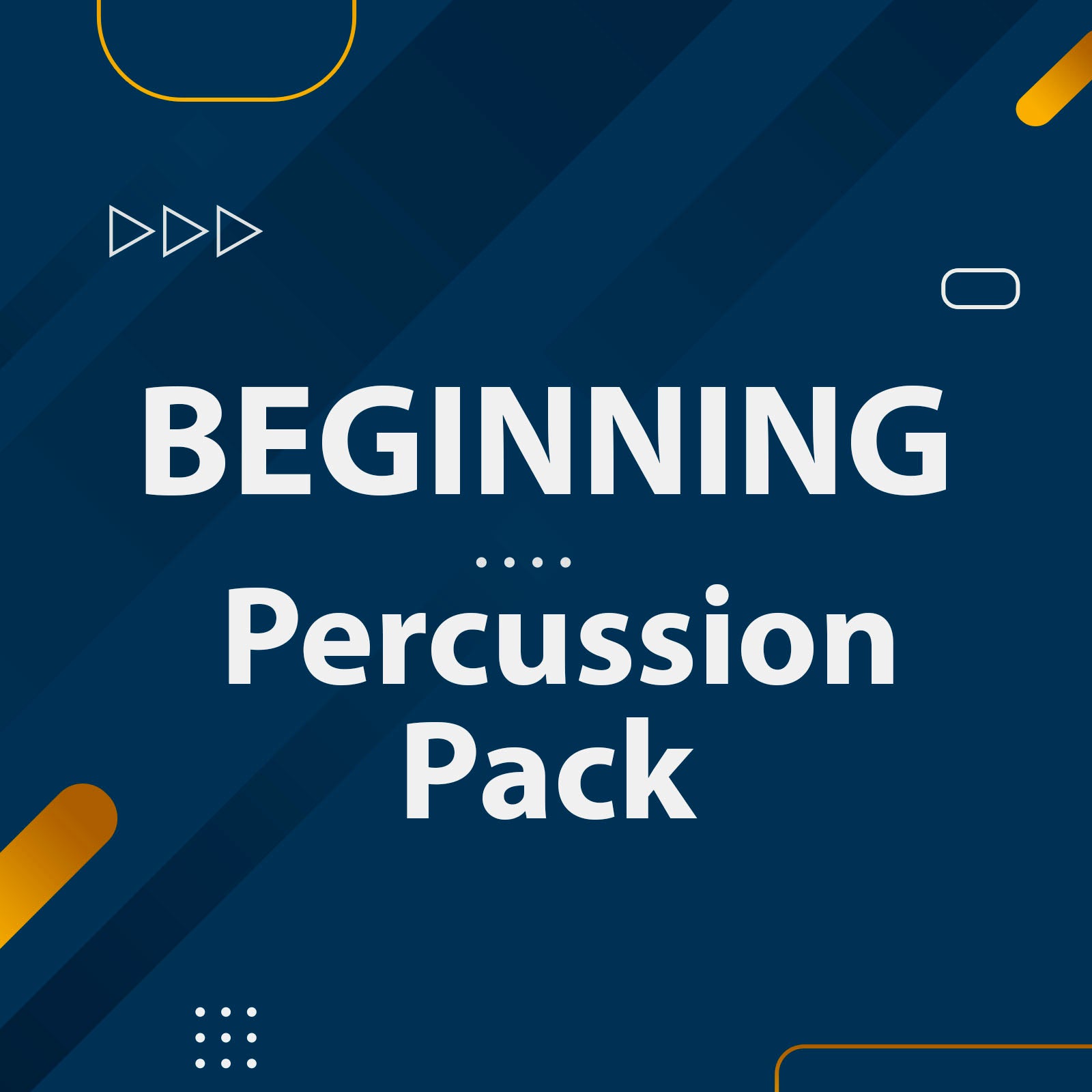 Beginning Percussion Pack - Palen Music