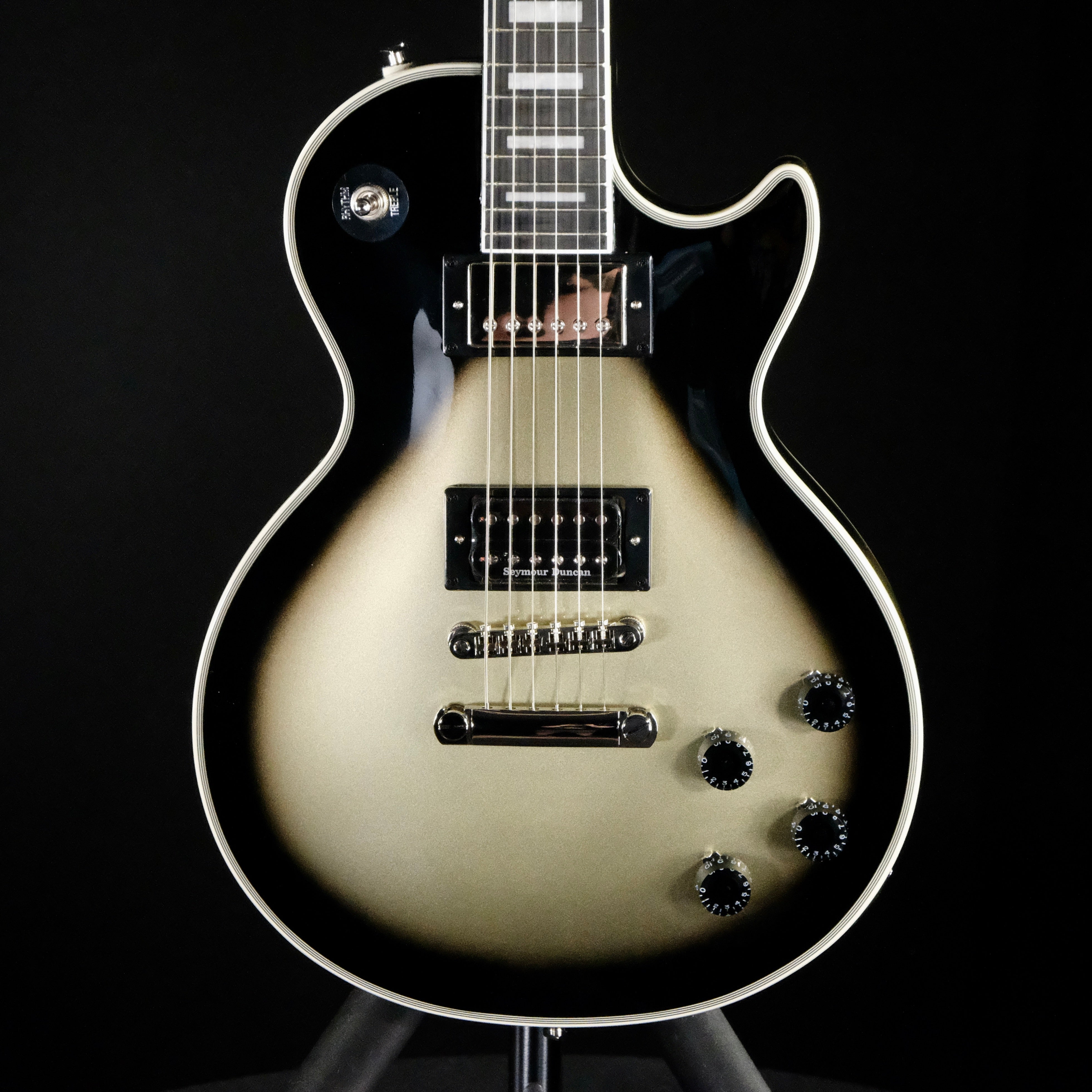 Epiphone  Adam Jones Les Paul Custom Art Collection: Julie Heffernan's  “Self-Portrait as Not Dead Yet” Antique Silverburst