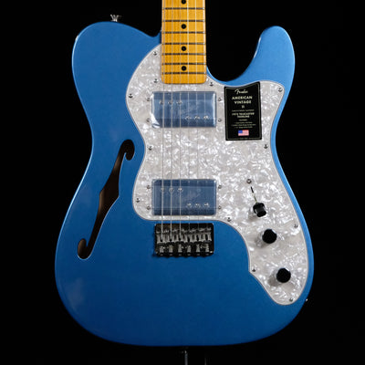 Fender American Vintage II 1972 Telecaster® Thinline Electric Guitar - Lake Placid Blue, Maple Fingerboard - Palen Music