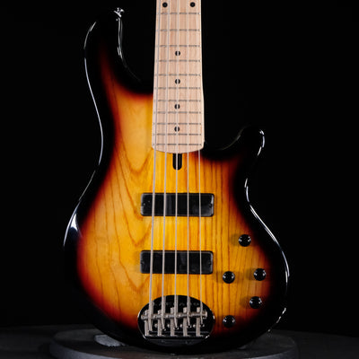 Lakland Skyline 55-01 Standard 5-string Bass Guitar - 3-Tone Sunburst with Maple Fingerboard - Palen Music