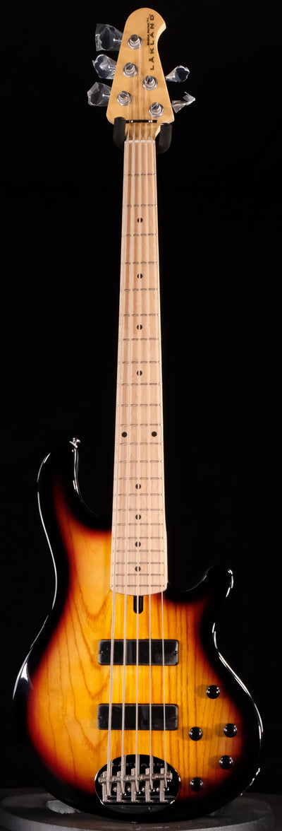 Lakland Skyline 55-01 Standard 5-string Bass Guitar - 3-Tone Sunburst with Maple Fingerboard - Palen Music