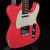 Fender Custom Shop '64 Telecaster Relic Electric Guitar - Aged Fiesta Red - Palen Music