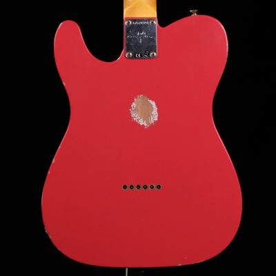 Fender Custom Shop '64 Telecaster Relic Electric Guitar - Aged Fiesta Red - Palen Music