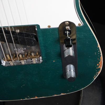 Fender 1956 Telecaster Custom Heavy Relic Electric Guitar - Aged Sherwood Green Metallic - Palen Music