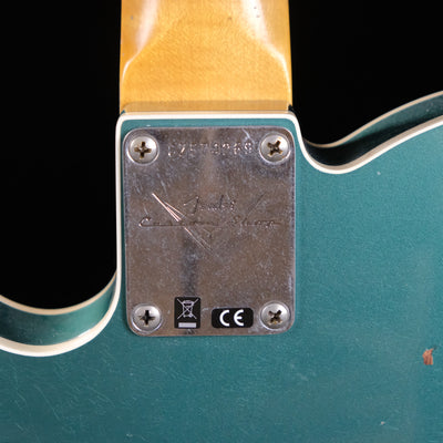 Fender 1956 Telecaster Custom Heavy Relic Electric Guitar - Aged Sherwood Green Metallic - Palen Music