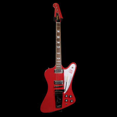 Epiphone 1963 Firebird V Electric Guitar - Ember Red, Maestro Vibrola Incl. Hard Case