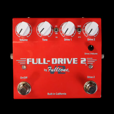 Fulltone Full-Drive2 Overdrive Pedal - Red