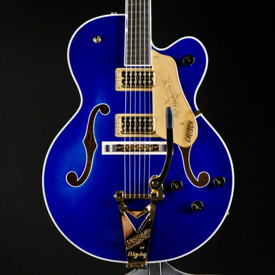 Gretsch G6120TG Players Edition Nashville with Bigsby - Azure Metallic - Palen Music