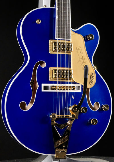 Gretsch G6120TG Players Edition Nashville with Bigsby - Azure Metallic - Palen Music