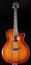 Taylor C14ce B3029 Grand Auditorium, Sinker Redwood/Master Grade Hawaiian Koa - Shaded Edgeburst - Palen Music