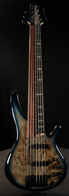 Ibanez Bass Workshop SRAS7 Ashula 7-string Bass Guitar - Cosmic Blue Starburst - Palen Music