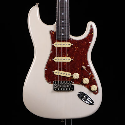 Fender American Custom Stratocaster Electric Guitar - Aged White Blonde - Palen Music