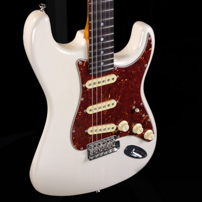 Fender American Custom Stratocaster Electric Guitar - Aged White Blonde - Palen Music