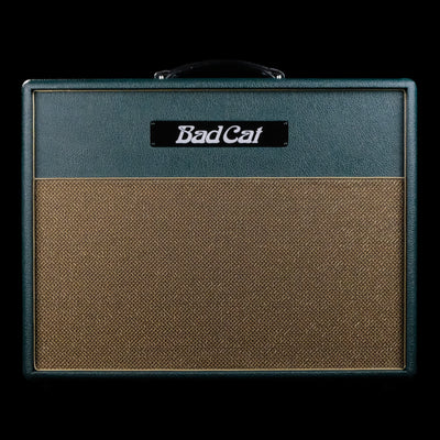 Bad Cat Black Cat 1x12 Extension Speaker Cabinet - Green Tolex - Palen Music