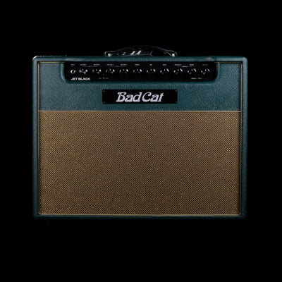 Bad Cat Jet Black 38-Watts 1x12 Combo Amp - Green Tolex - Palen Music