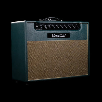 Bad Cat Jet Black 38-Watts 1x12 Combo Amp - Green Tolex - Palen Music