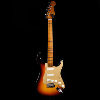 Fender American Custom Stratocaster Electric Guitar - Antique Sunburst, Maple Neck - Palen Music