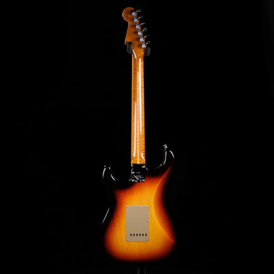 Fender American Custom Stratocaster Electric Guitar - Antique Sunburst, Maple Neck - Palen Music