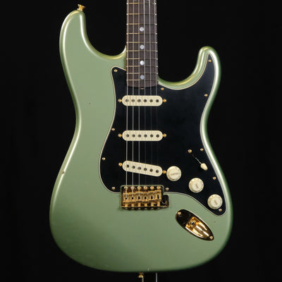 Fender Limited Edition 1965 Dual-Mag Stratocaster Journeyman Relic Electric Guitar - Sage Green Metallic, with Closet Classic Hardware - Palen Music