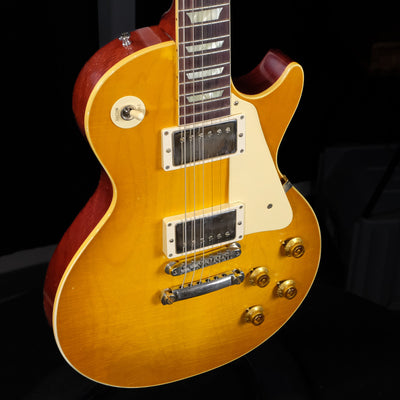 Gibson 1958 Les Paul Standard Reissue Light Aged Electric Guitar - Lemon Burst - Palen Music