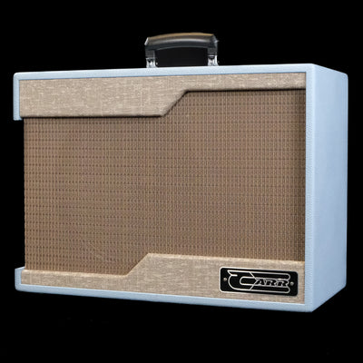 Carr Raleigh 4-watt 1x12 Combo Amp - Sonic Blue Cab, Fawn Panel - Palen Music