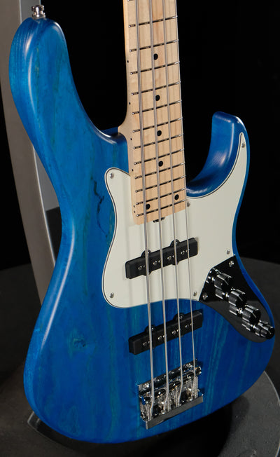 Sadowsky MetroLine 24-fret Vintage J/J Bass, Swamp Ash Body, 5-string - Ocean Blue Transparent Satin - Palen Music