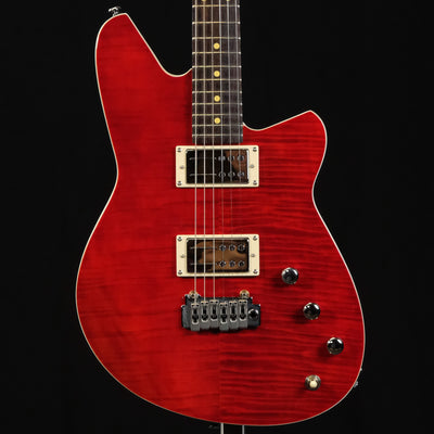 Reverend Kingbolt RA Electric Guitar - Transparent Wine Flame Maple - Palen Music