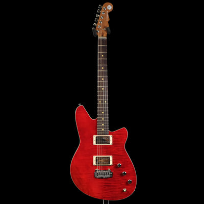 Reverend Kingbolt RA Electric Guitar - Transparent Wine Flame Maple - Palen Music