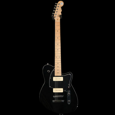 Reverend Charger 290 Electric Guitar - Midnight Black - Palen Music