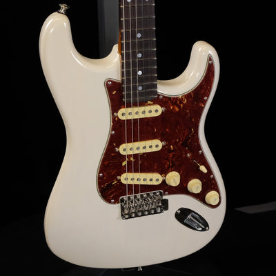 Fender American Custom Stratocaster Electric Guitar - Aged White Blonde - Palen Music