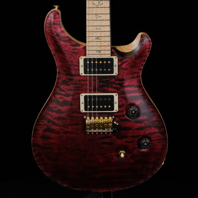 PRS Wood Library Custom 24 Electric Guitar - Red Tiger, 10 Top Quilted Maple - Palen Music