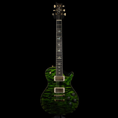 PRS Wood Library McCarty 594 Singlecut 10 Top Quilted Maple Electric Guitar - Jade, Gloss Finish - Palen Music