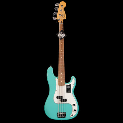 Fender Player Precision Bass Guitar - Sea Foam Green, Pau Ferro Fingerboard - Palen Music