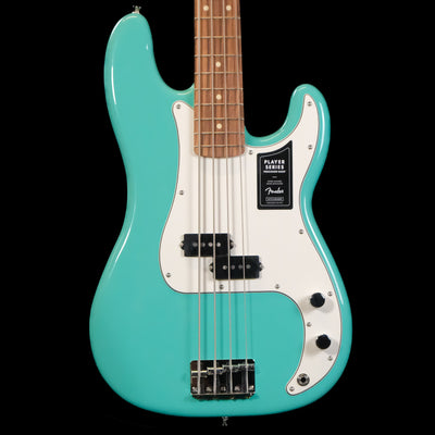 Fender Player Precision Bass Guitar - Sea Foam Green, Pau Ferro Fingerboard - Palen Music