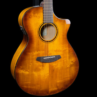 Breedlove Pursuit Exotic S Concerto Tiger's Eye CE Acoustic-Electric Guitar - Myrtlewood