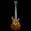 PRS Custom 24 Wood Library Quilt Electric Guitar - Yellow Tiger, Natural Back, Stained Neck