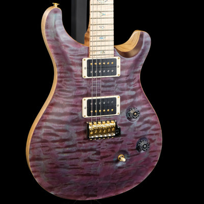 PRS Wood Library Custom 24 Quilt Electric Guitar - Violet