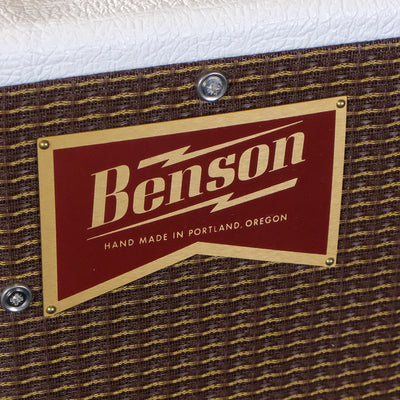 Benson Amps Bellringer 2x12 Combo - White/Oxblood