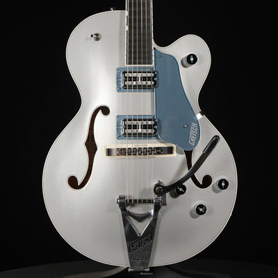 Gretsch G6118T-140 PRO 140th Anniversary w/ case - Two-tone Pure Platinum/Stone Platinum - Palen Music