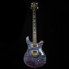 PRS Wood Library Custom 24 10-Top Flame Maple Electric Guitar - Violet (Natural Back)