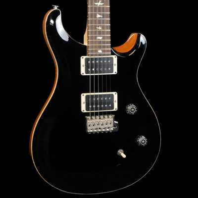 PRS CE24 Electric Guitar - Black Top (Opaque Top with Natural Back)