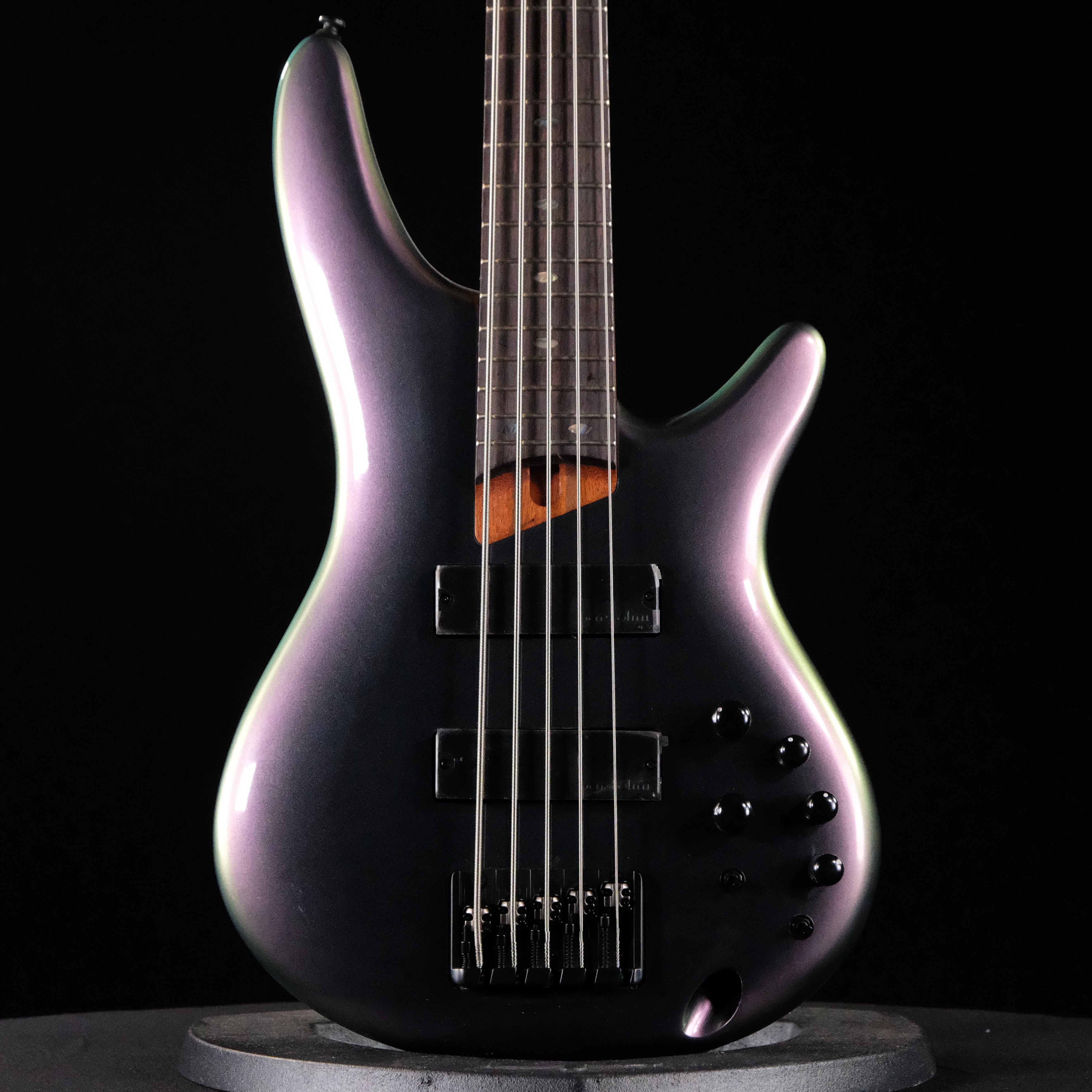 Ibanez SR505E Bass Guitar - Black Aurora Burst | Palen Music Bass