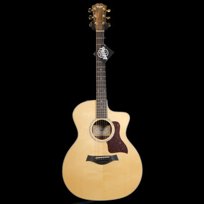 Taylor 214CEDLX 214 Deluxe Cutaway Acoustic Guitar with Pickup