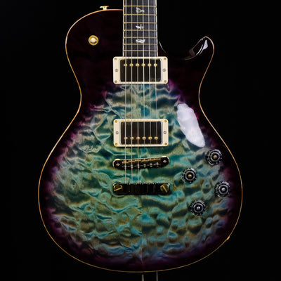 PRS Wood Library McCarty 594 Singlecut Electric Guitar - Aquableaux Purple Burst, 10-Top Quilted Maple